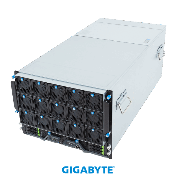 GIGABYTE G894-SD3-AAX7 Sunucu Intel Xeon 6700/6500 Serisi ve NVIDIA HGX B200 GPU ile